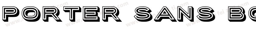 Porter Sans Bold Reg字体转换